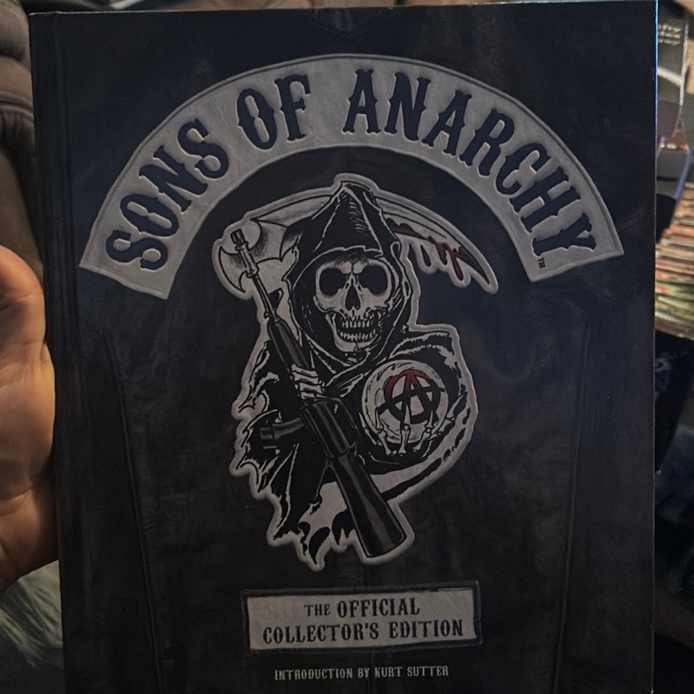 Sons of anarchy book great for a collector